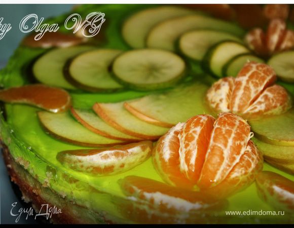 Фруктовый ТОРТ с сырным КРЕМОМ