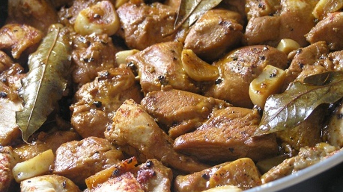 Адобо из курицы