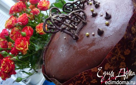 Рецепт МК Украшаем шоколадный торт