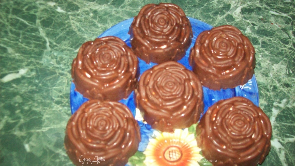 Мои первые глазированные сырочки:)