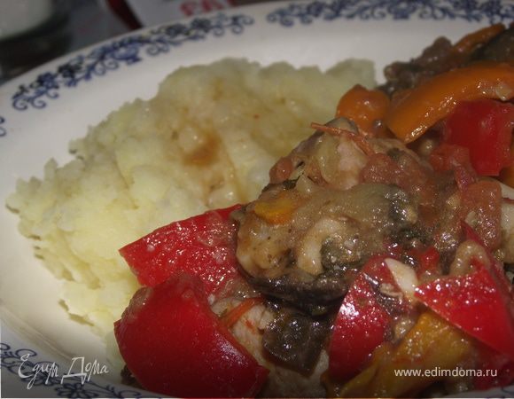 Мясо с овощами