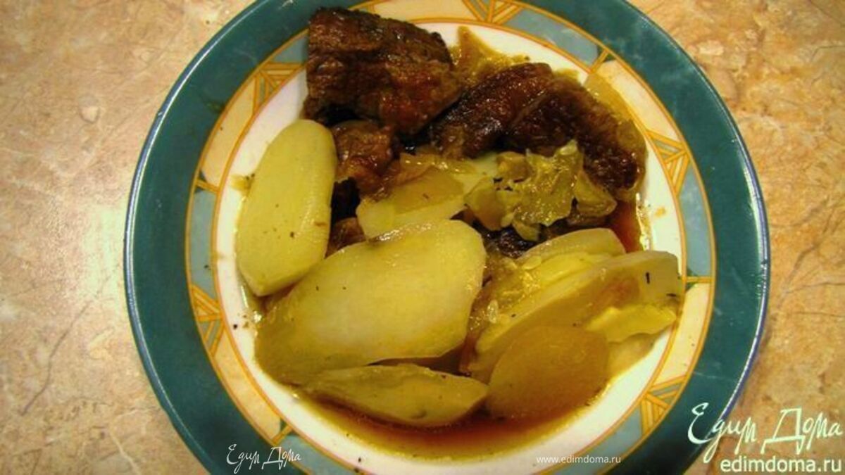 Тушеное мясо по-ирландски