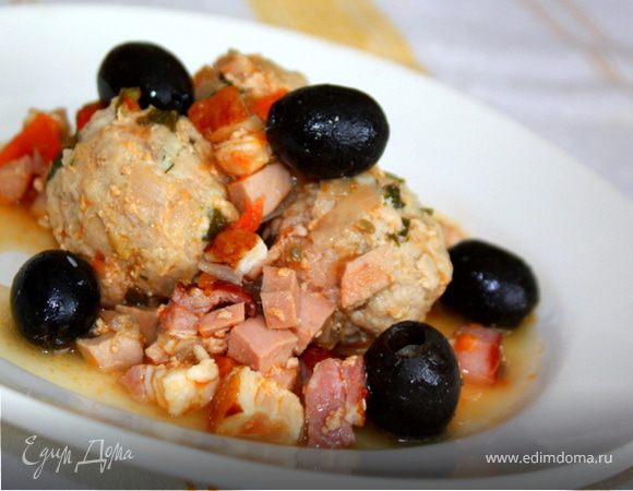 Фрикадельки по-лангедокски Фрикадельки по-лангедокски