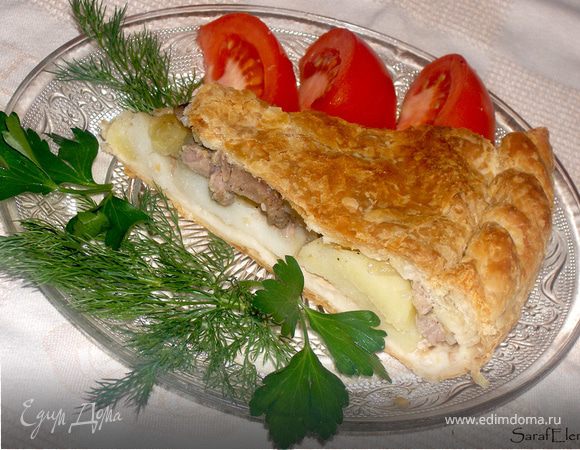 Пирог Крымско-татарский «Кубетэ»