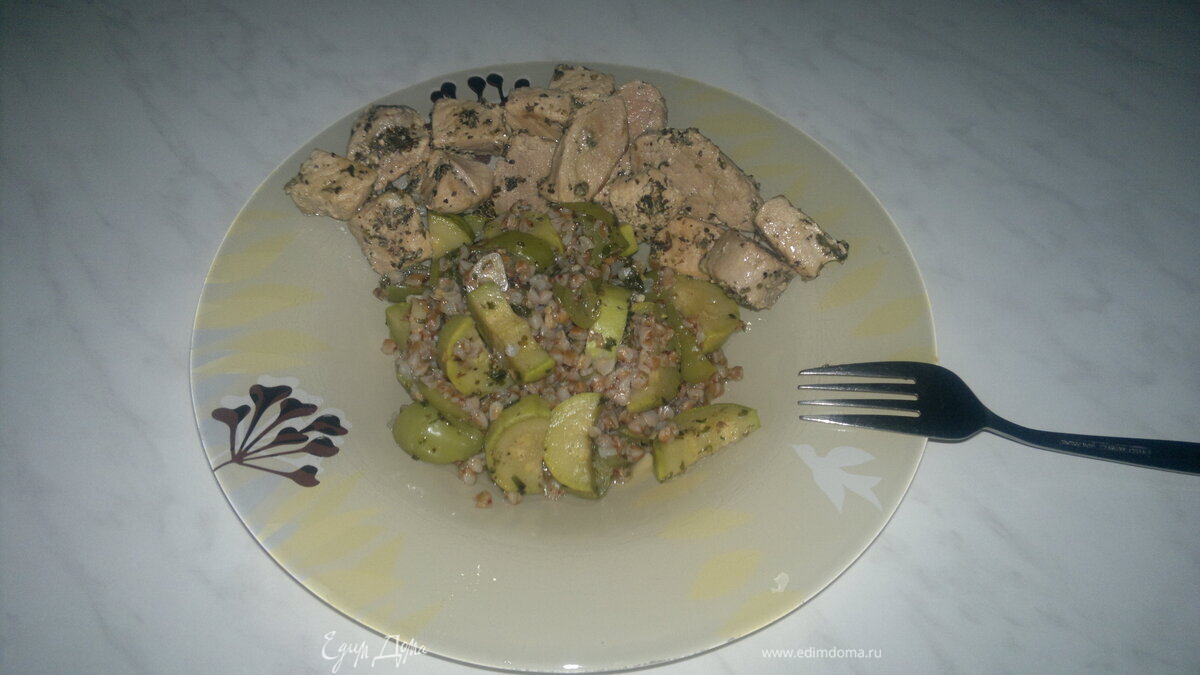 Гречотто вариант номер 5 + два вида свинины  ( for Catherine )