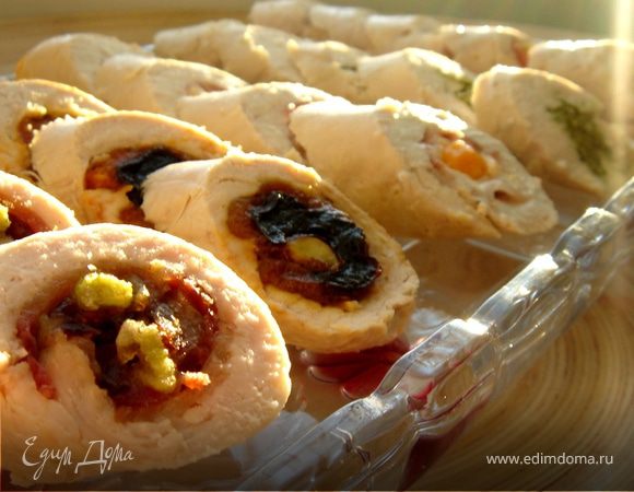 Куриные рулетики к праздничному столу