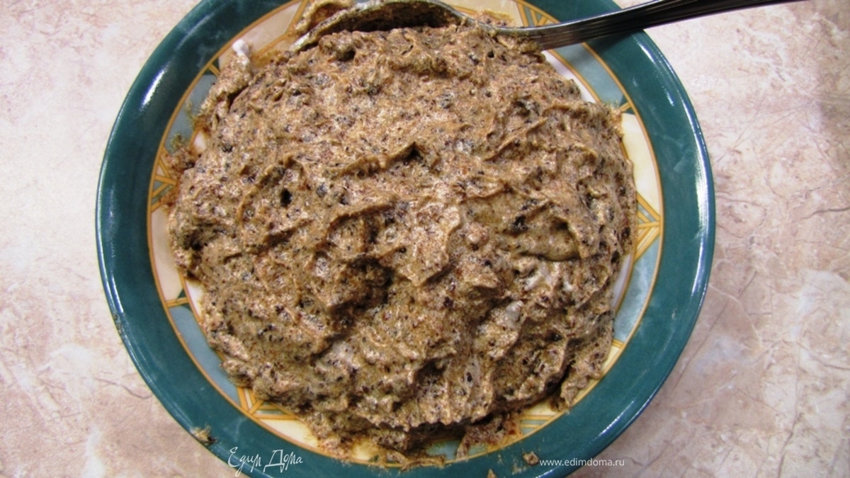 Кремовая начинка из чернослива