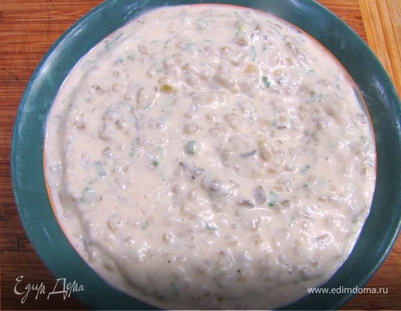 Соус из майонеза и корнишонов