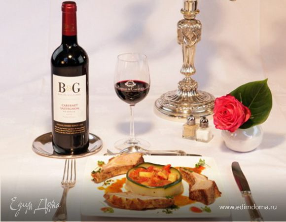 Ребрышки молодого барашка с Рататуем Ребрышки молодого барашка с Рататуем