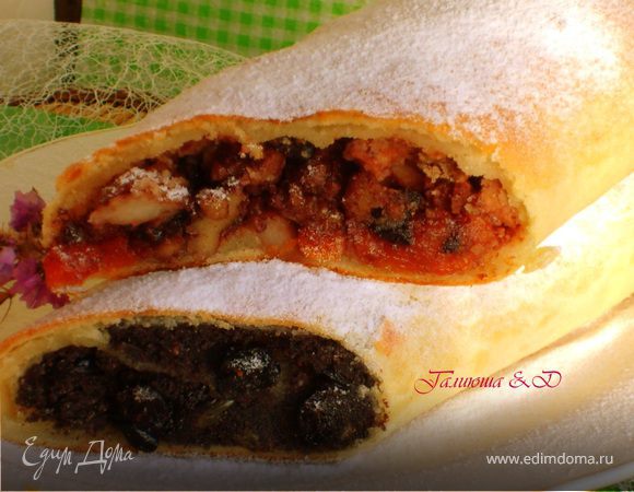 Tescoma. Штрудель из творожного теста. Секрет приготовления. (Без яиц).