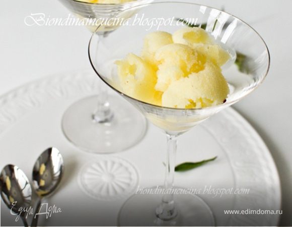 Ананасовое сорбе 