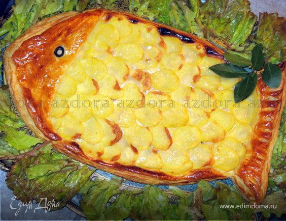 Tescoma. Акула-каракула с начинкой из лосося, креветок и савойской капусты