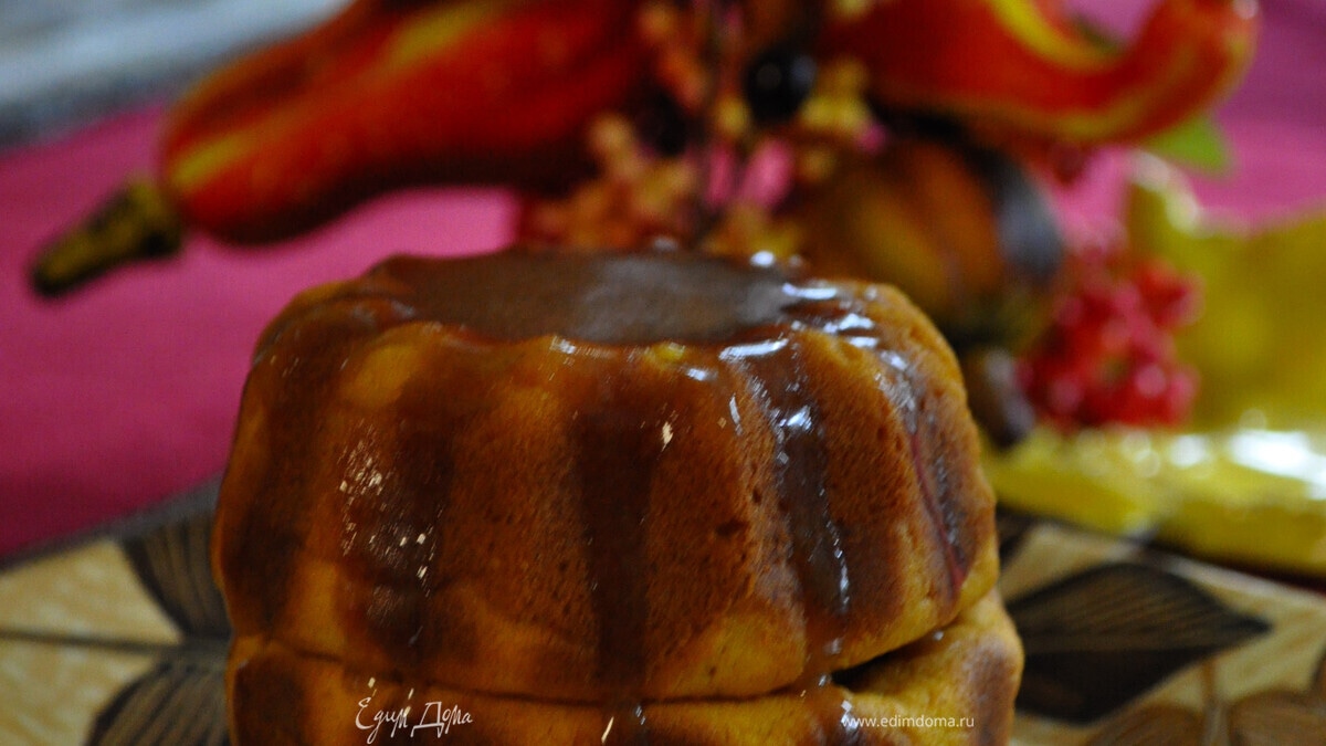 Тыквенные мини-кексы