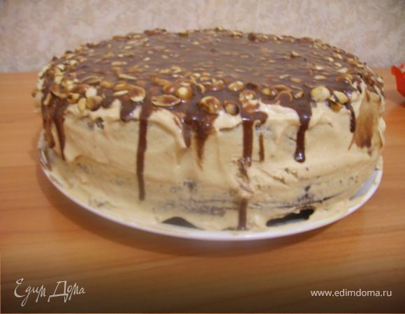 Тортик почти сникерс 