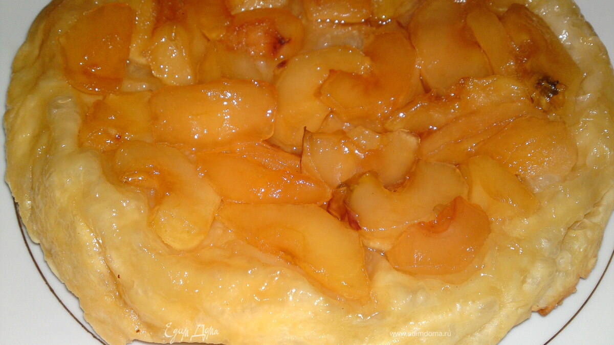 Ленивый пирог с яблоками