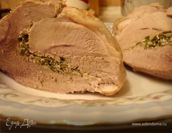 Рулет из свинины с укропом Рулет из свинины с укропом