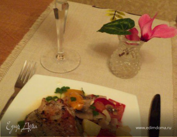 Куриные окорочка по-провански.