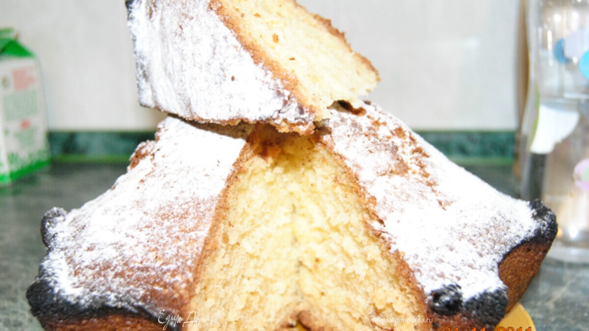 Кекс с изюмом