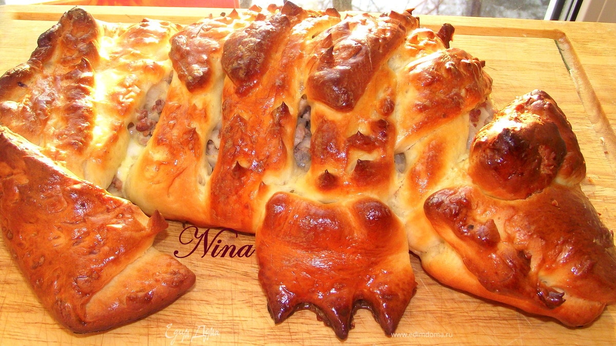 Tescoma. Мясной пирог "Крокодил"