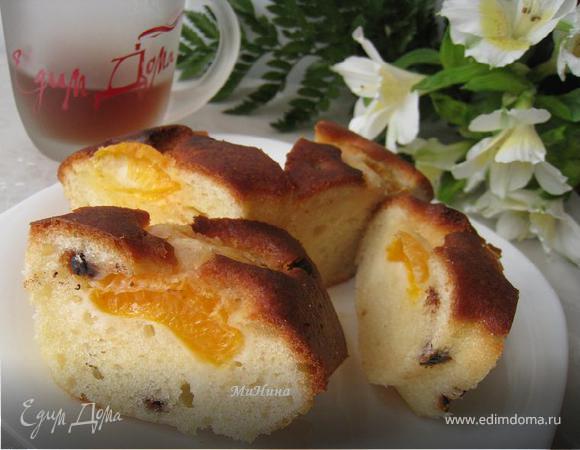 Чай имбирно-апельсиновый и кекс "Улёт" Чай имбирно-апельсиновый и кекс "Улёт"