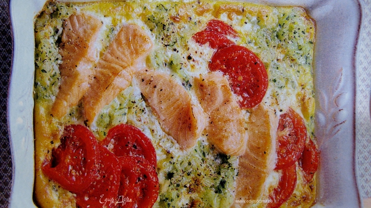 Запеканка из Лосося