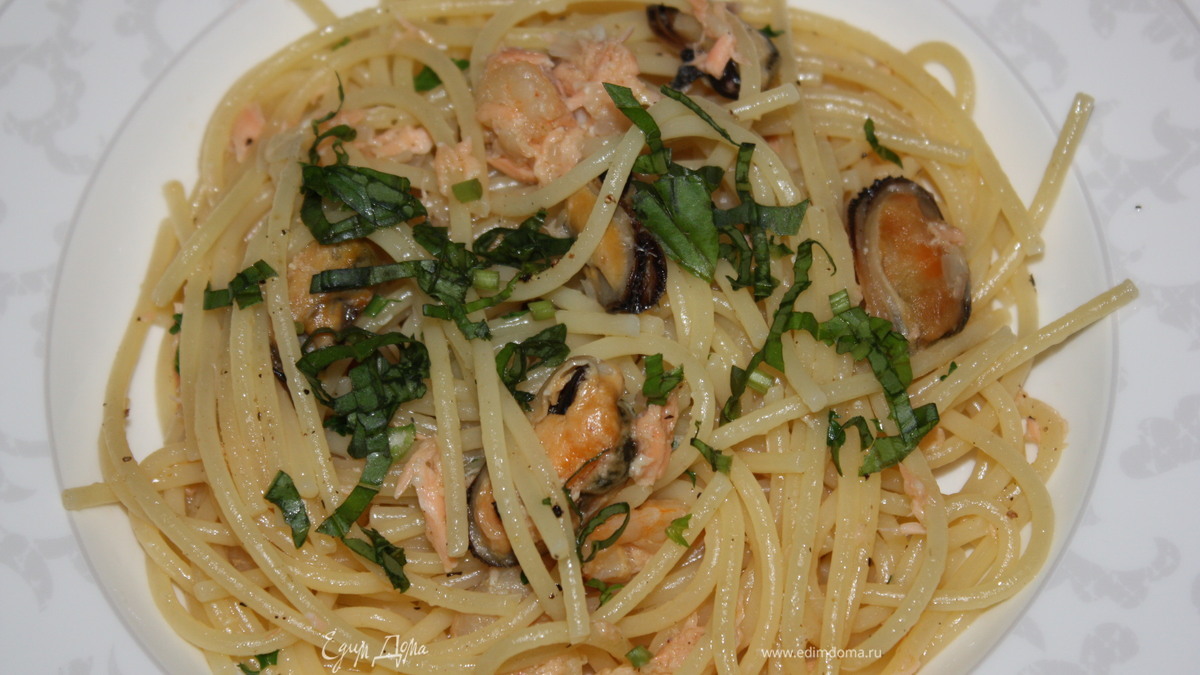 паста с морепродуктами