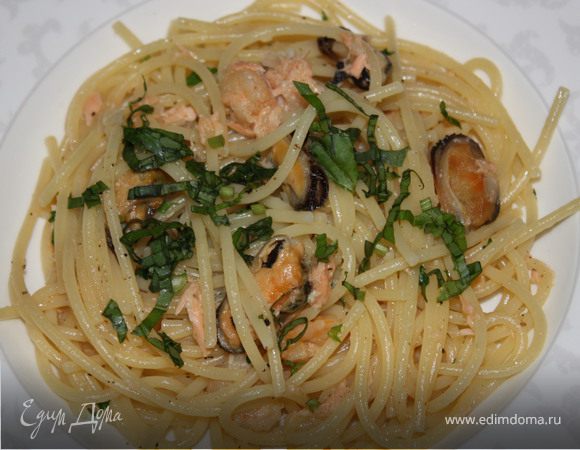 паста с морепродуктами