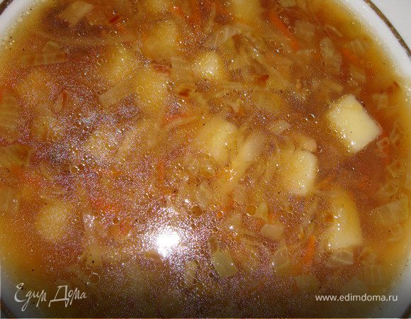 Щи кислые грибные