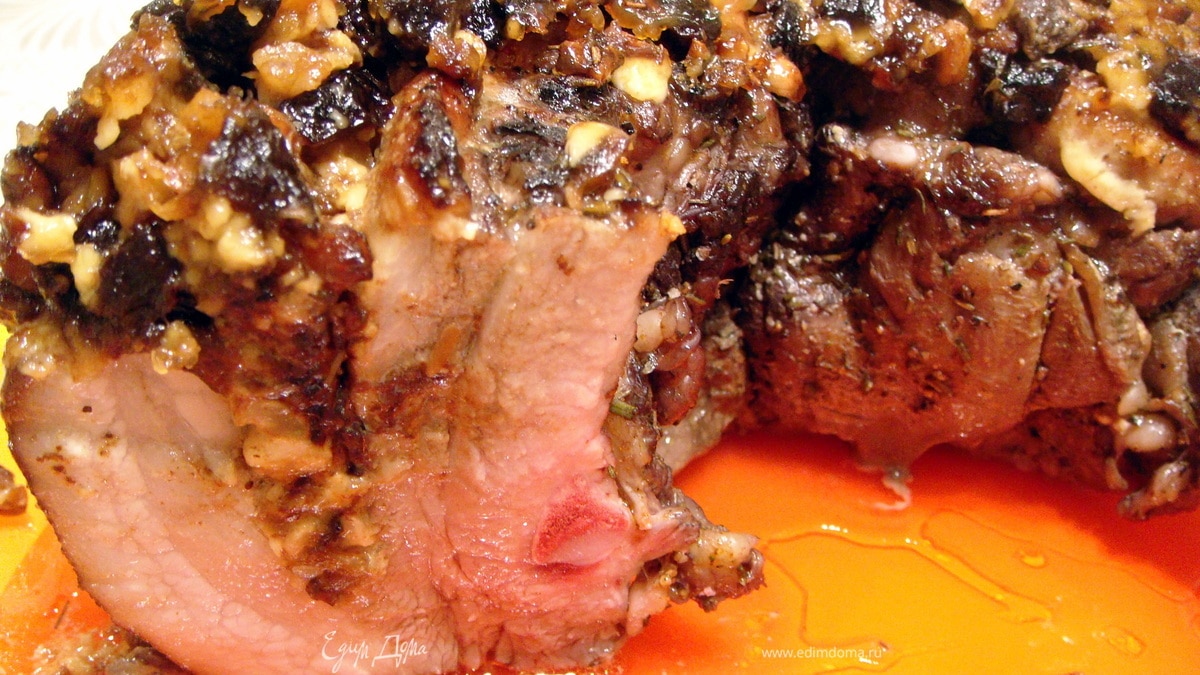 Ребрышки фаршированные