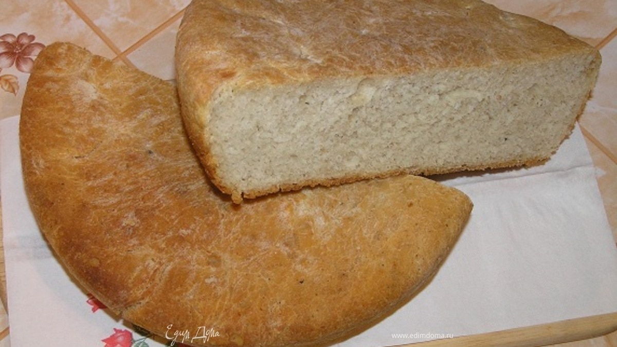 Пшеничный хлеб на хмелевой закваске