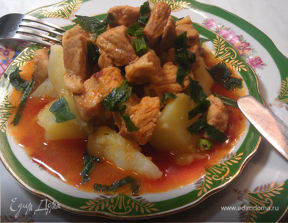 Свинина в томатном соусе Свинина в томатном соусе