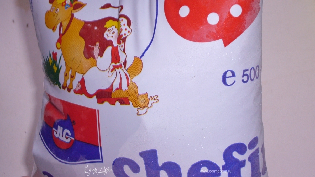 Творог из кефира*размороженый