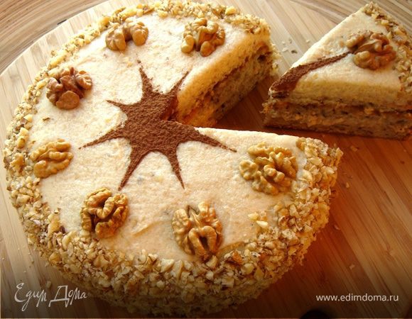 Австрийский ореховый торт