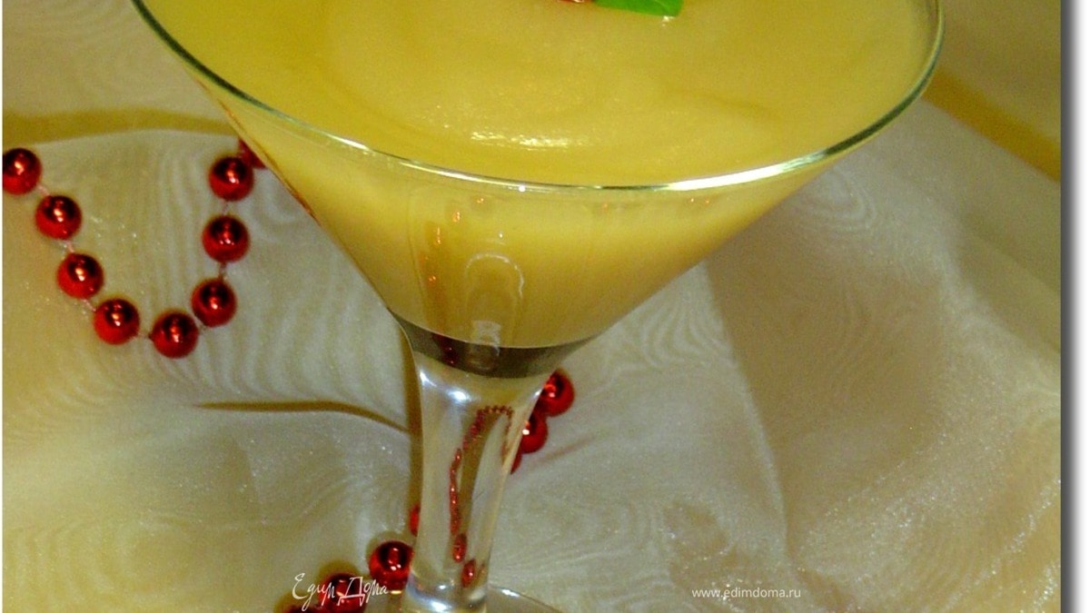 Мусс из яблок