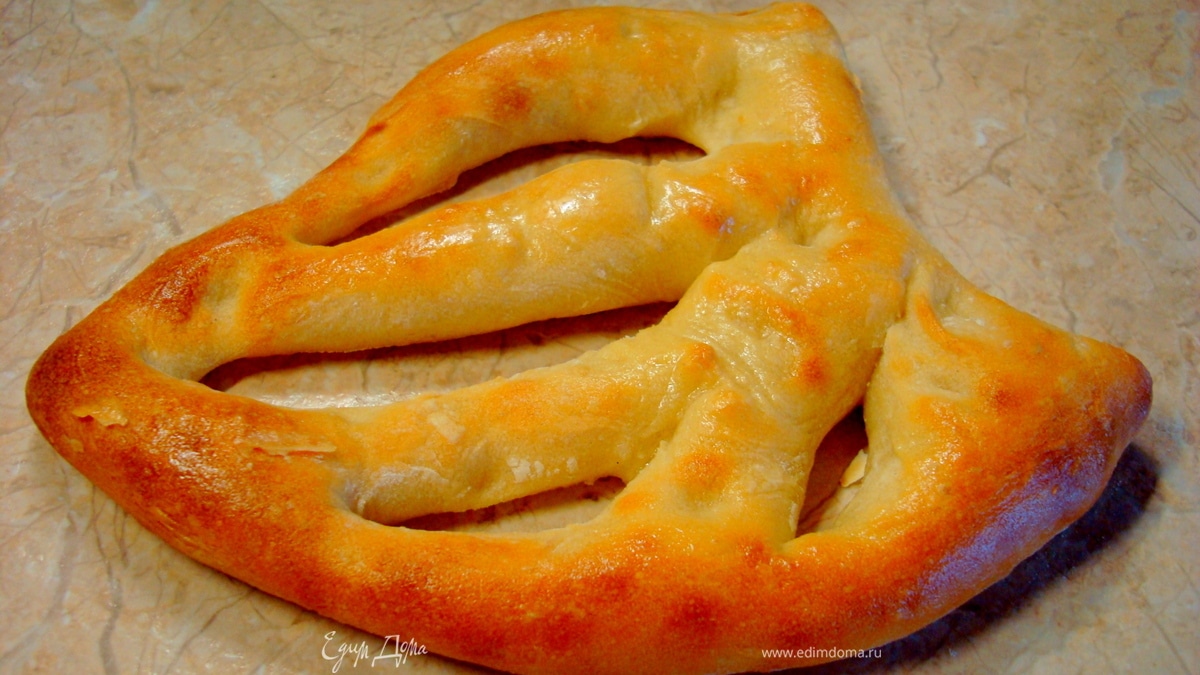 Хлеб от Ришара Бертине (Richard Bertinet). Fougasse (Фугасс).