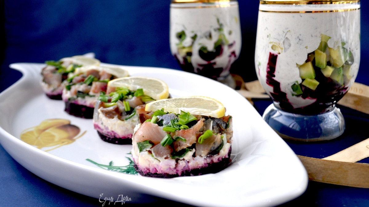 Закуски из сельди.(Идеи к Новому году)