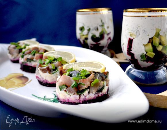 Закуски из сельди.(Идеи к Новому году)