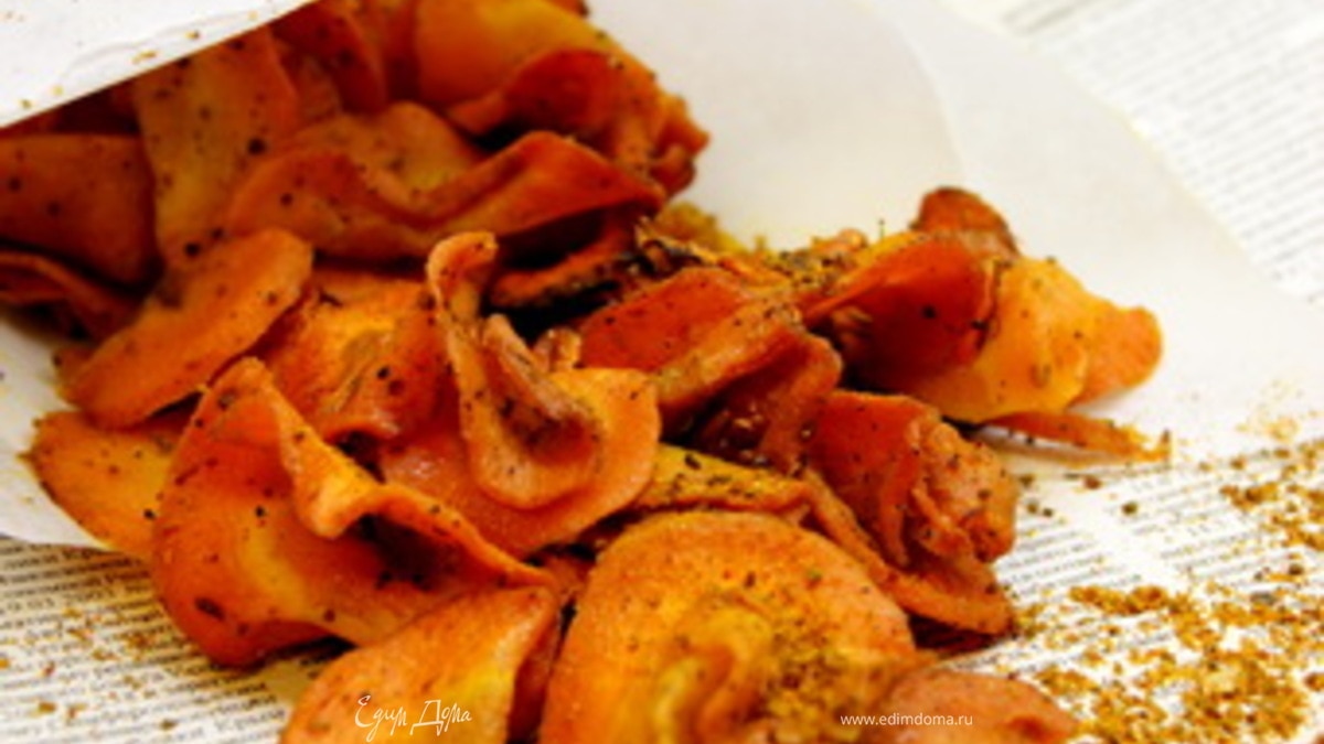 Морковные чипсы
