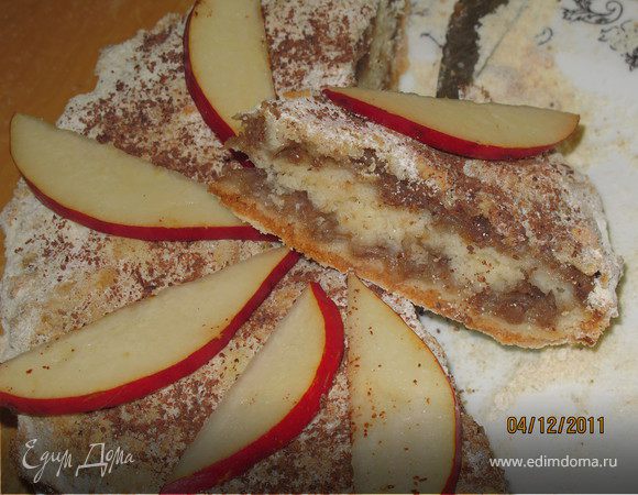 "Ленивый" пирог с грушами "Ленивый" пирог с грушами