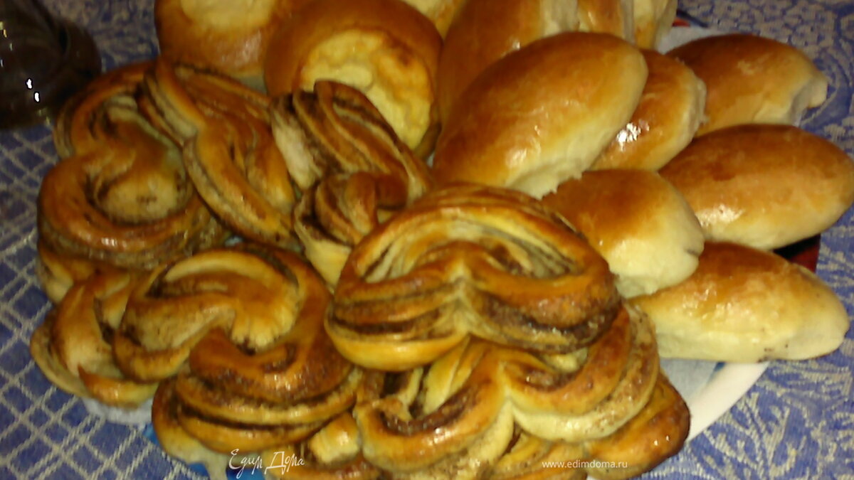 Сдобное дрожжевое опарное тесто