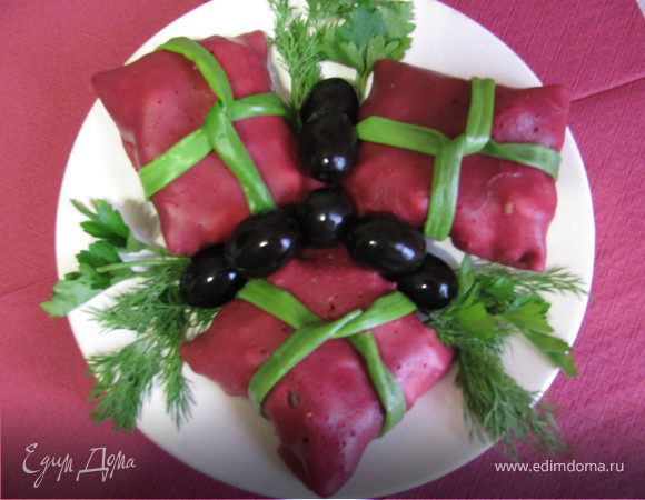 Блинчики с сюрпризом Блинчики с сюрпризом