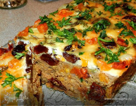 Мясной кекс "Боботи"