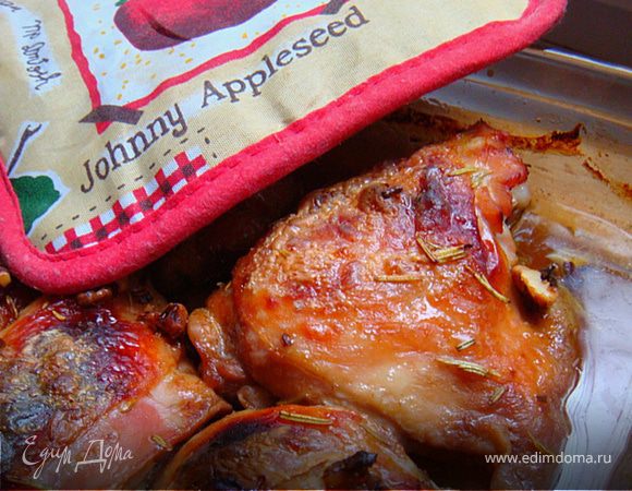 Ароматная курочка с розмарином