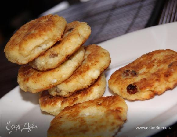 Сырники с изюмом