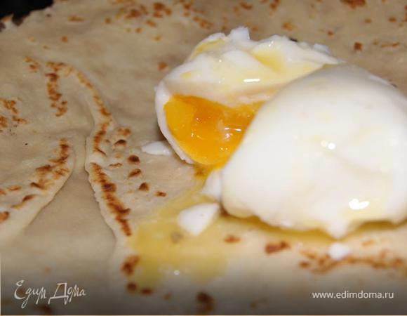 Блины с яйцом "Сверточки" Блины с яйцом "Сверточки"