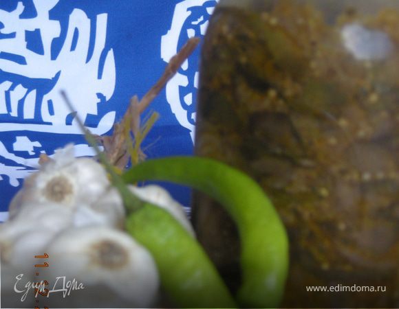 Баклажаны "зимние" по-грузински