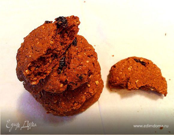 Tescoma. Овсяное печенье с шоколадом и орехами