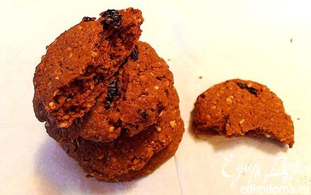 Рецепт Tescoma. Овсяное печенье с шоколадом и орехами