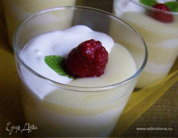 Лимонный крем и маскарпоне