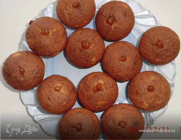 Кексы "банановый рай"